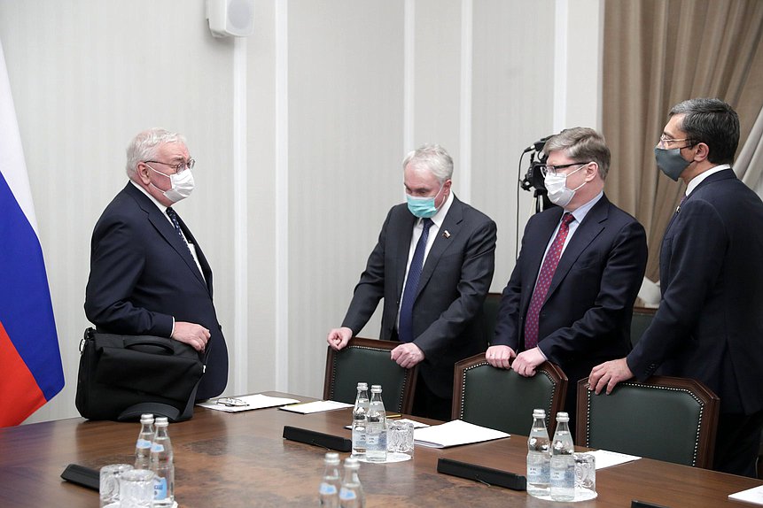 Meeting of Chairman of the State Duma Vyacheslav Volodin and President of Brazil Jair Bolsonaro