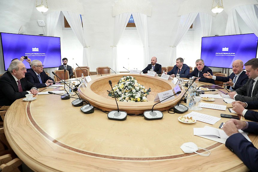 Meeting of Deputy Chairman of the State Duma Alexander Babakov with PABSEC representatives