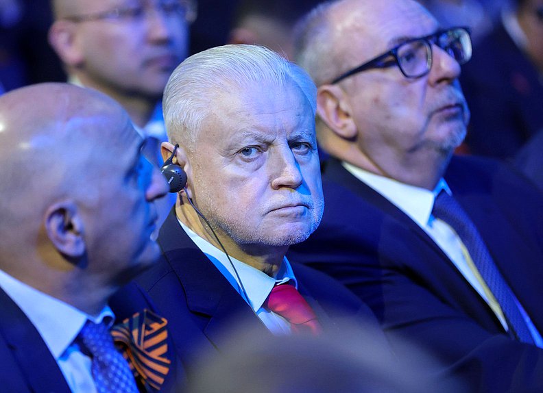 Leader of "A Just Russia - For Truth" faction Sergey Mironov