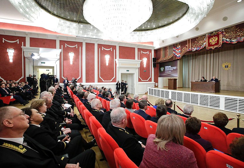 Председатель Государственной Думы Вячеслав Володин принял участие в совещании судей общей юрисдикции, арбитражных и военных судов РФ