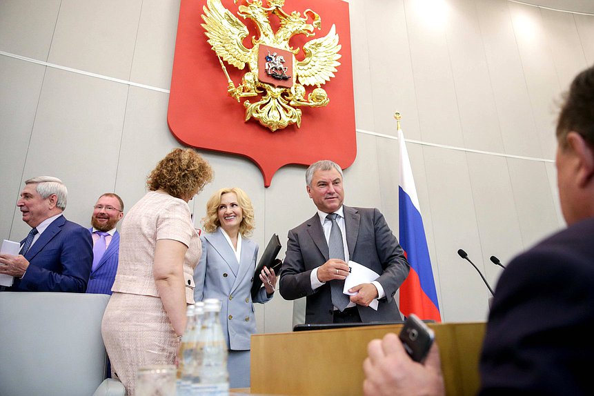 Chairman of the State Duma Viacheslav Volodin