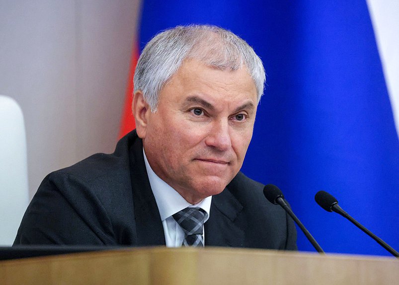 Председатель Государственной Думы Вячеслав Володин