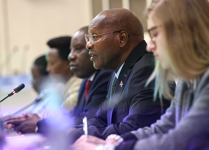 Speaker of the National Assembly of the Republic of Burundi Gélase Daniel Ndabirabe