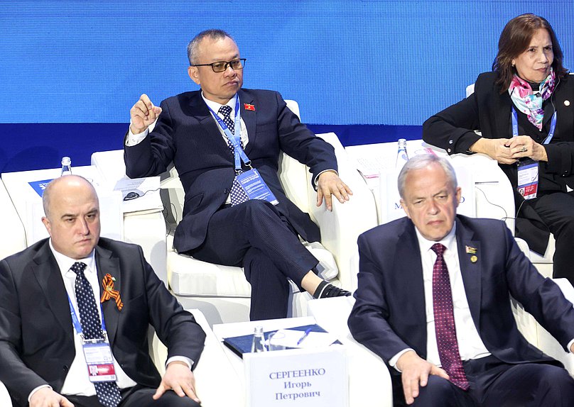 Plenary session of the International Forum of the Union State of Belarus and Russia “Great Heritage – Common Future”