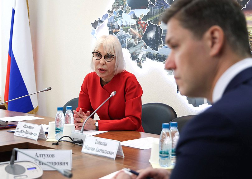 Первый заместитель Председателя Комитета по экономической политике Надежда Школкина