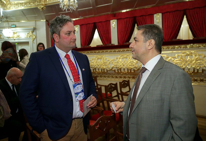 Visit of participants of the International Forum ”Development of Parliamentarism“ to the State Academic Bolshoi Theatre of Russia