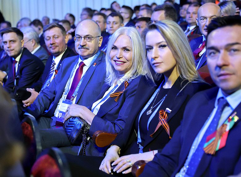 Chairman of the Committee on Science and Higher Education Sergey Kabyshev, Chairwoman of the Committee on Education Irina Belykh and Chairwoman of the Committee on Development of Civil Society, Issues of Public Associations and Religious Organizations Yana Lantratova