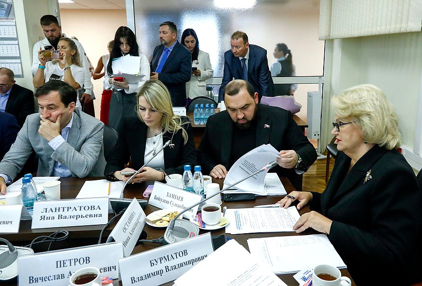 Председатель Комитета по защите семьи, вопросам отцовства, материнства и детства Нина Останина