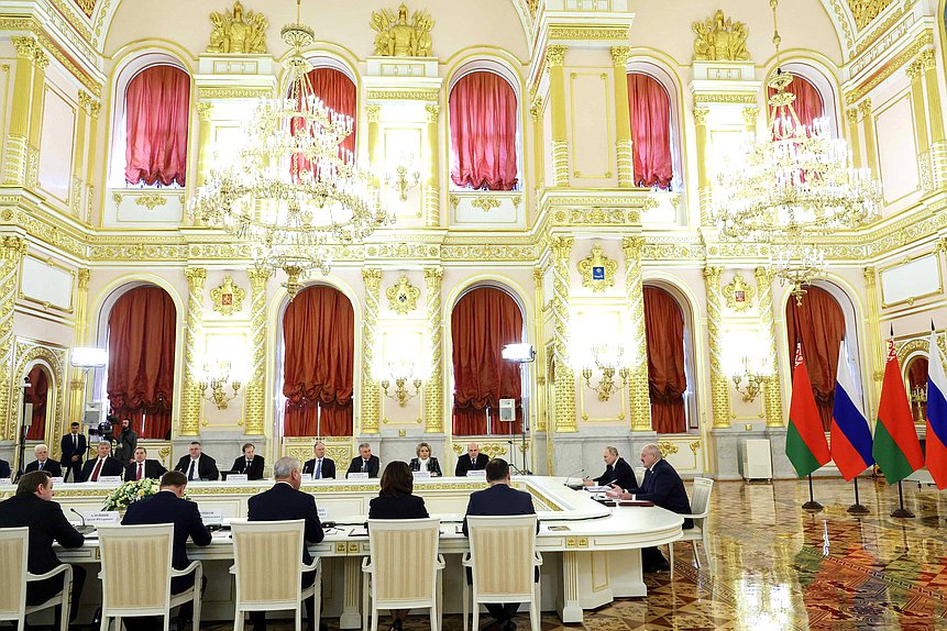 Заседание Высшего Государственного Совета Союзного государства