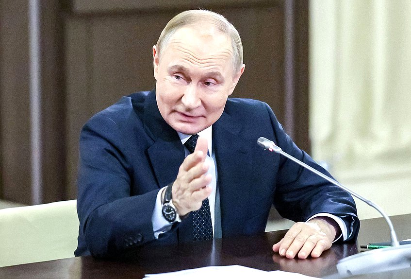 Президент РФ Владимир Путин. Фото: пресс-служба Президента РФ