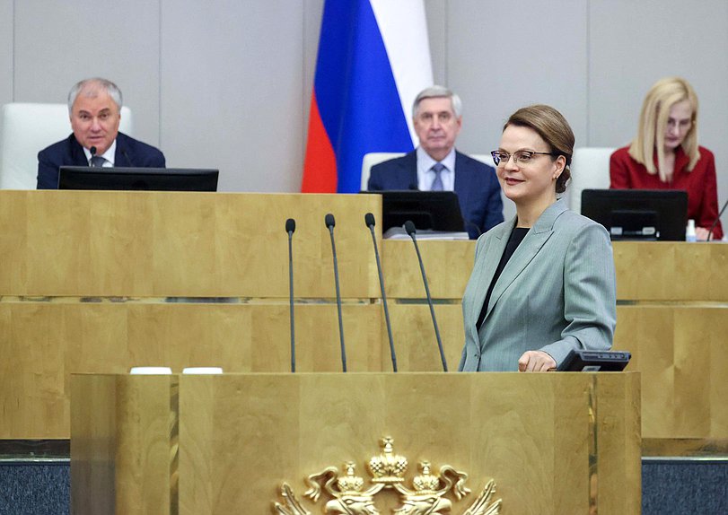 Статс-секретарь - заместитель Министра обороны РФ, Председатель государственного фонда поддержки участников специальной военной операции «Защитники Отечества» Анна Цивилева