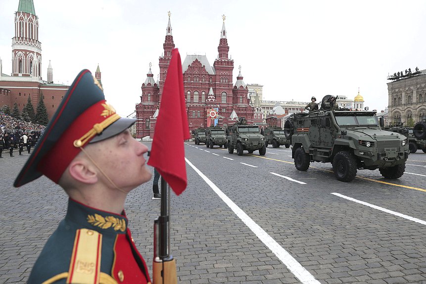 Парад в честь 79-й годовщины Победы в Великой Отечественной войне