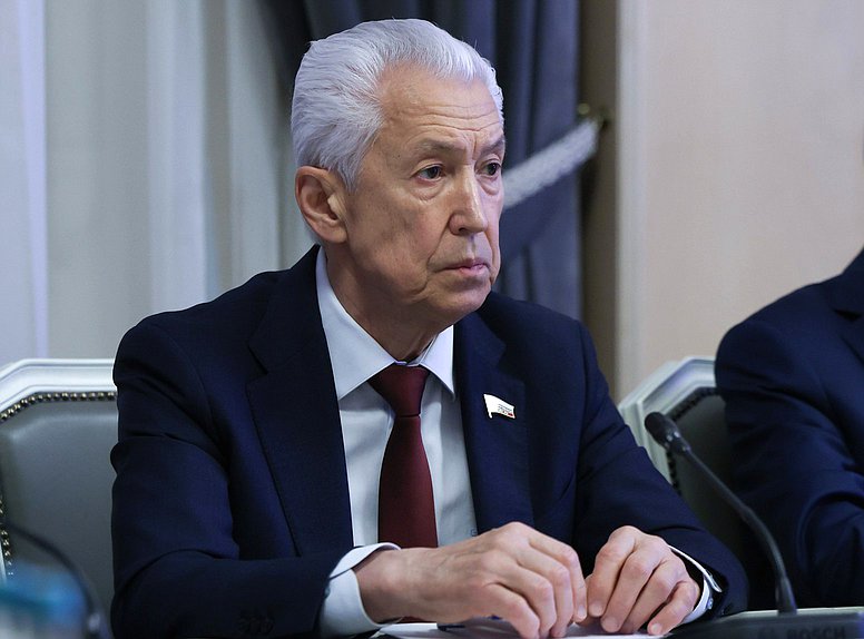 Leader of the United Russia faction Vladimir Vasiliev
