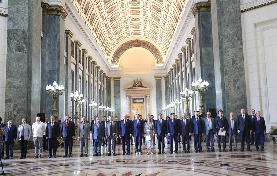 Meeting of Chairman of the State Duma Vyacheslav Volodin and President of the National Assembly of People's Power and the Council of State of Cuba Esteban Lazo Hernández