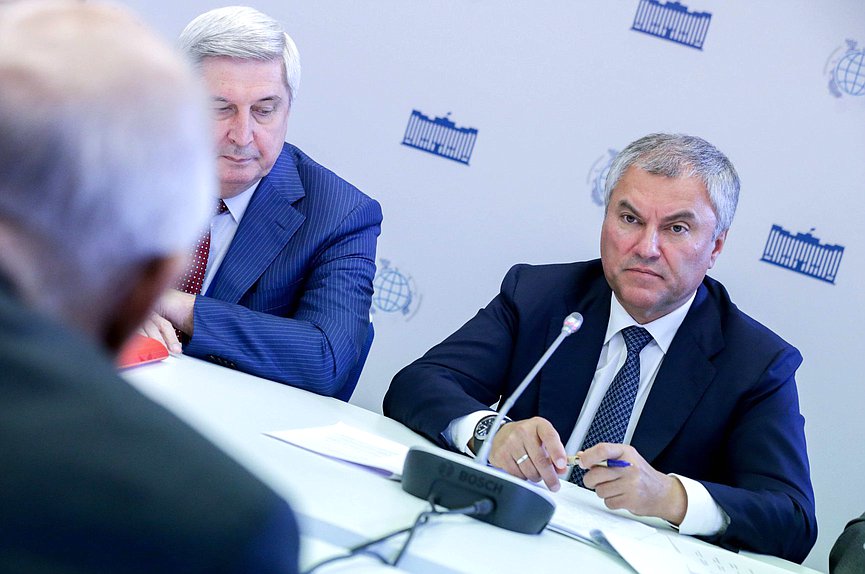 Chairman of the State Duma Viacheslav Volodin