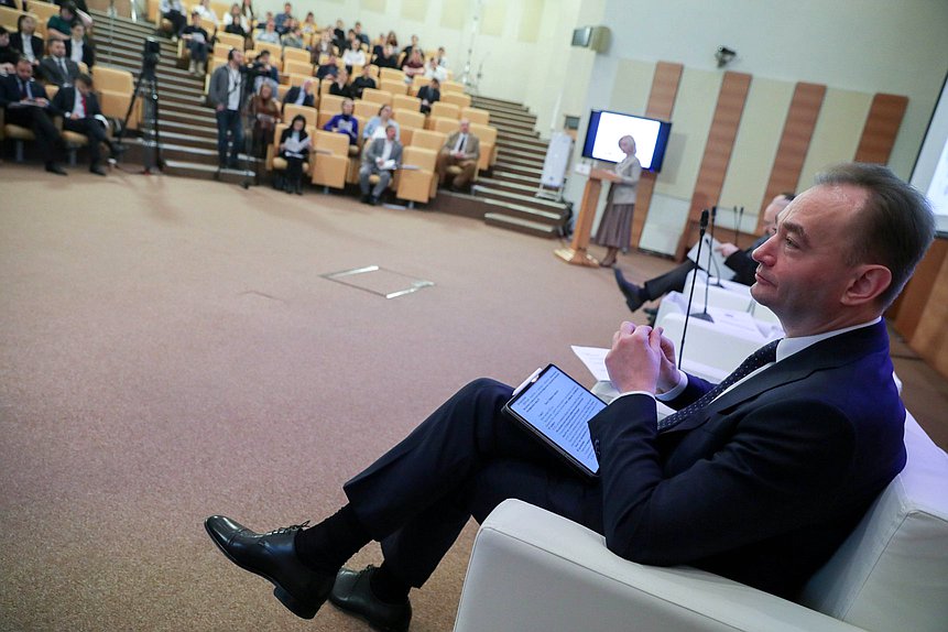 Заместитель Министра цифрового развития, связи и массовых коммуникаций РФ Максим Паршин