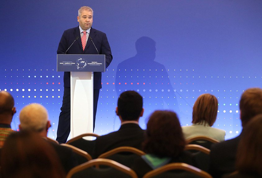 Round table discussion “Development of humanitarian ties between Russia and Latin America: contribution of the parliaments” at the First International Parliamentary Conference “Russia – Latin America”