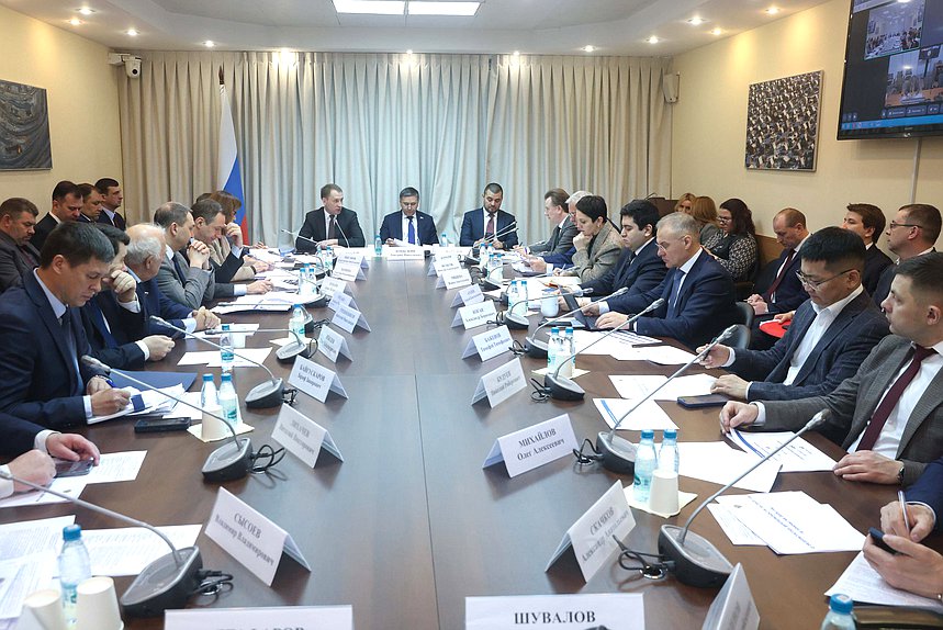 Заседание Комитета по экологии, природным ресурсам и охране окружающей среды с участием Министра природных ресурсов и экологии РФ Александра Козлова