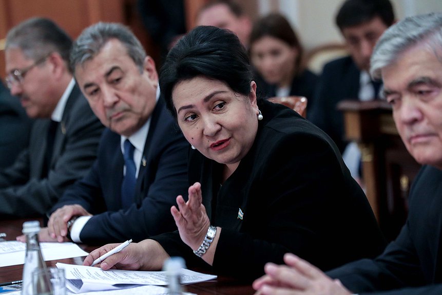 Chairwoman of the Senate of the Oliy Majlis of the Republic of Uzbekistan Tanzila Norbaeva