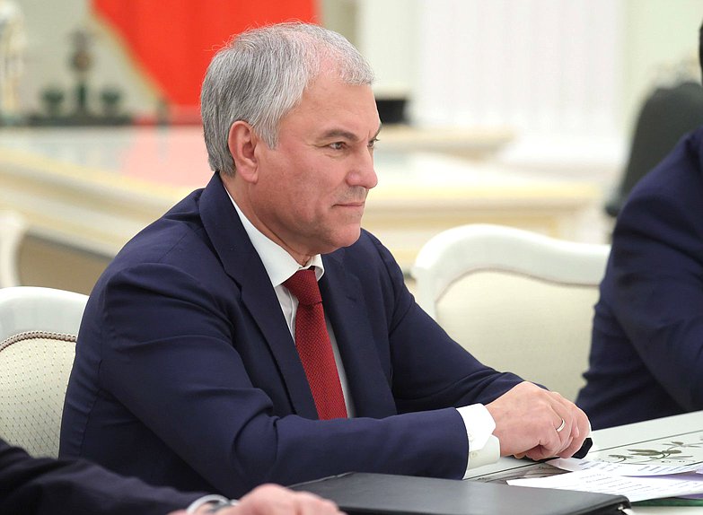Председатель Государственной Думы Вячеслав Володин