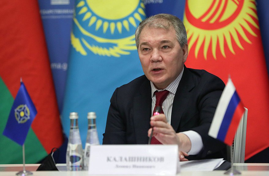 Chairman of the Committee on Issues of the Commonwealth of Independent States and Contacts with Fellow Countryman Leonid Kalashnikov