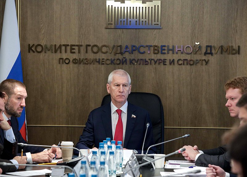 Председатель Комитета по физической культуре и спорту Олег Матыцин