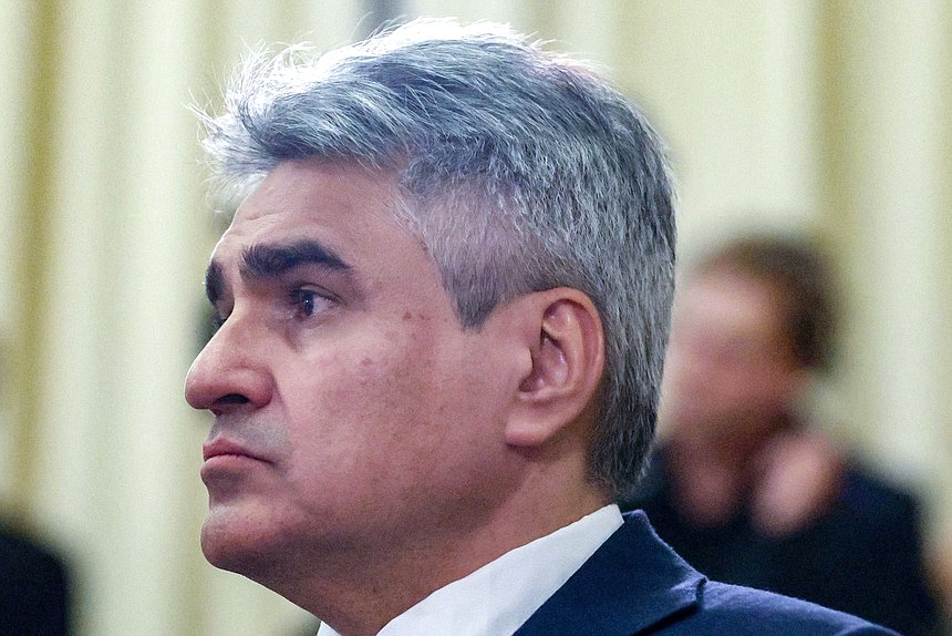 Руководитель фракции "Новые люди" Алексей Нечаев. Фото: пресс-служба Президента РФ