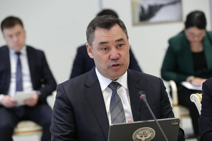 Президент Киргизской Республики Садыр Жапаров