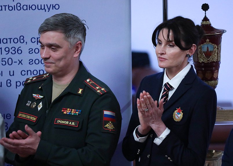 Торжественная церемония открытия выставки «История отечественных спортивных наград»