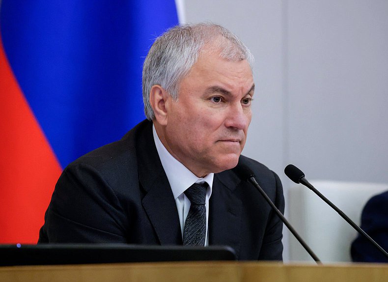 Председатель Государственной Думы Вячеслав Володин