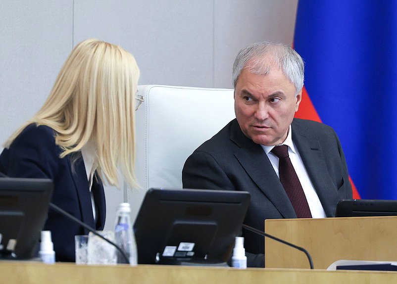 Председатель Государственной Думы Вячеслав Володин