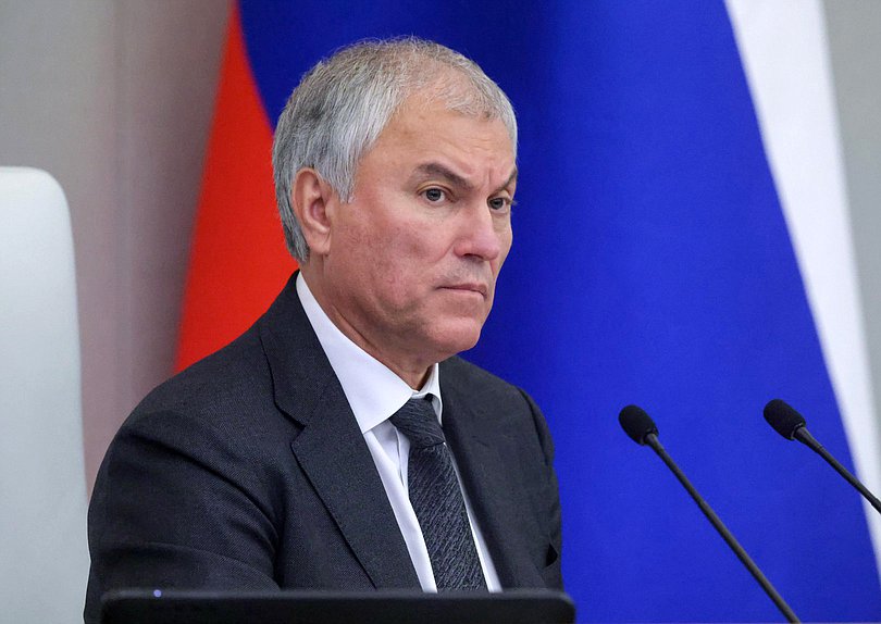 Председатель Государственной Думы Вячеслав Володин