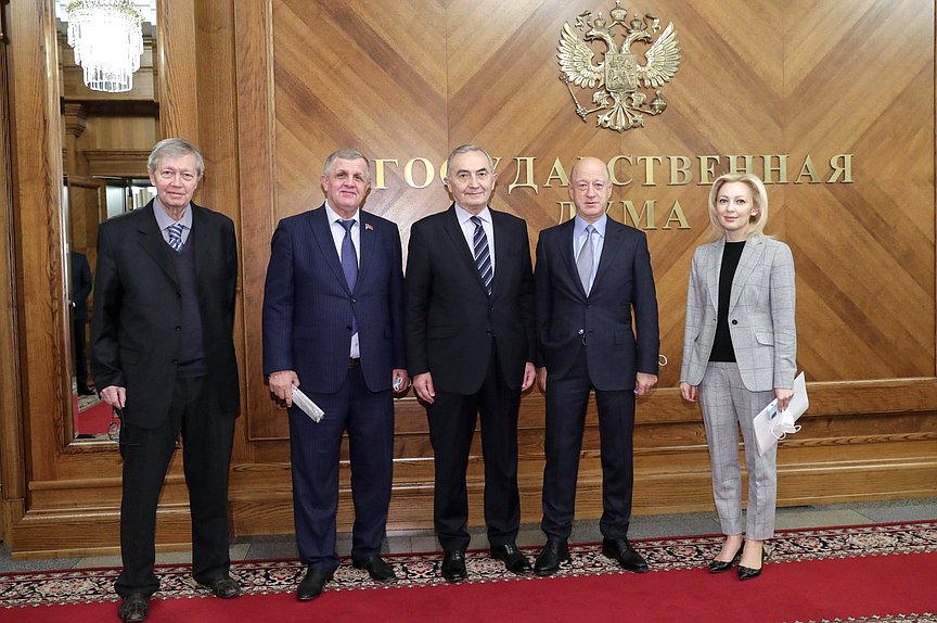 Meeting of Deputy Chairman of the State Duma Alexander Babakov and BSEC Secretary General Lazar Comanescu