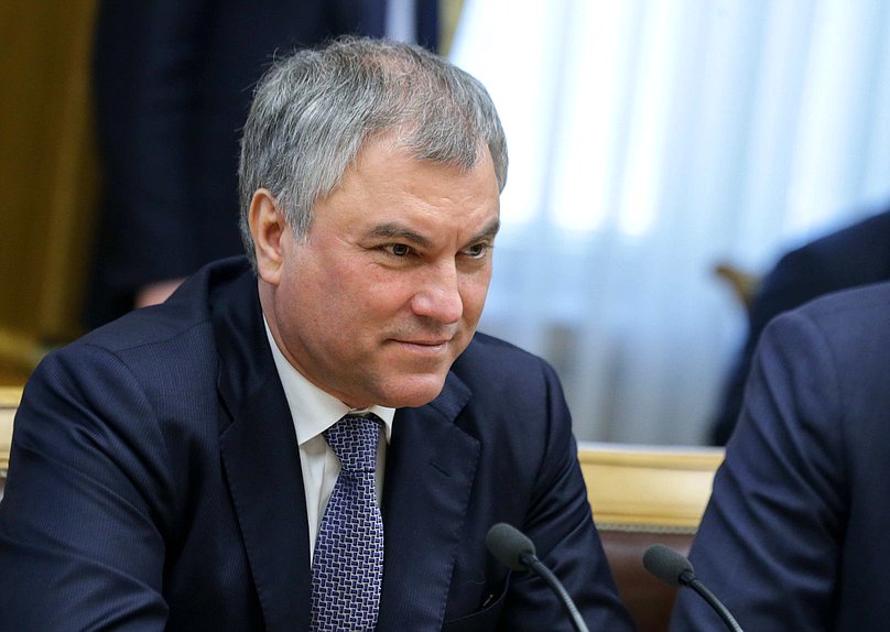 Chairman of the State Duma Viacheslav Volodin