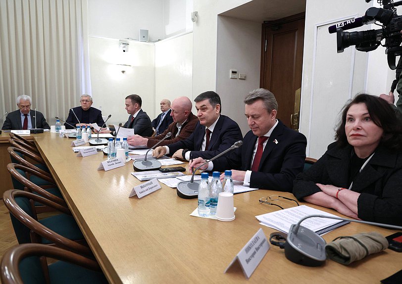 Заседание Комитета по безопасности и противодействию коррупции с участием Министра РФ по делам гражданской обороны, чрезвычайным ситуациям и ликвидации последствий стихийных бедствий Александра Куренкова