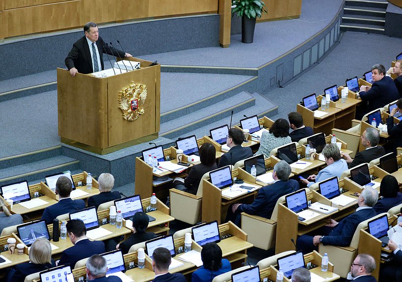 Председатель Комитета по бюджету и налогам Андрей Макаров