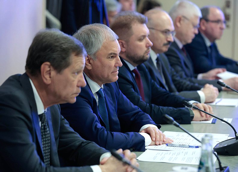 Председатель Государственной Думы Вячеслав Володин
