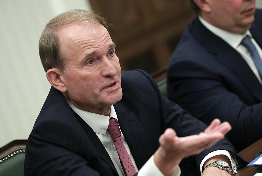 Chairman of the Inter-Factional Parliamentary Association of the Verkhovna Rada of Ukraine ”Inter-Parliamentary Dialogue for Peace: Ukraine-Russia-Germany-France” Viktor Medvedchuk