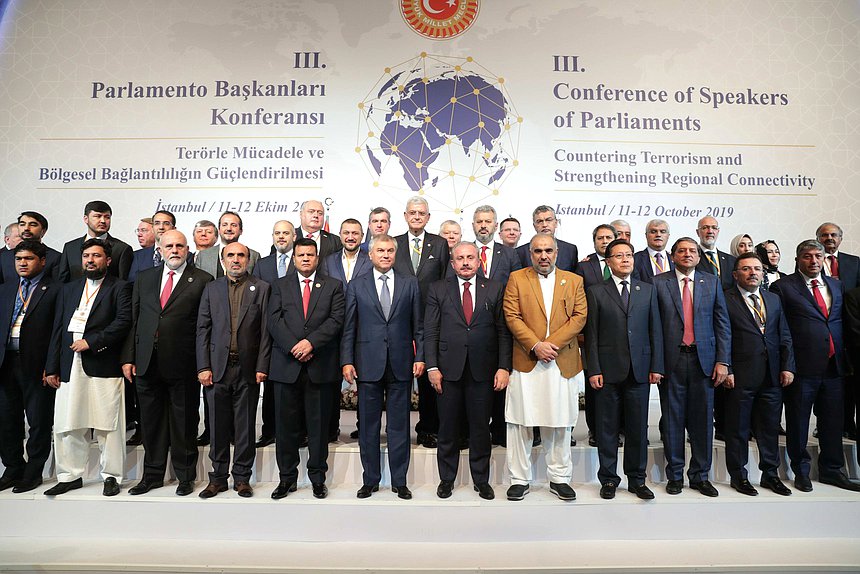 3rd Conference of Speakers of the Parliaments on Countering Terrorism and Strengthening Regional Connectivity is taking place in Istanbul