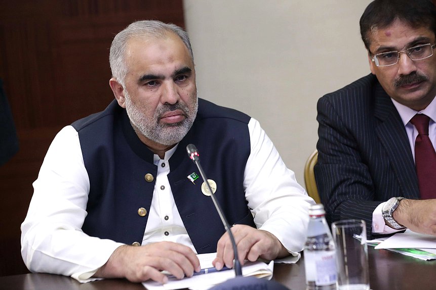 Speaker of the National Assembly of the Islamic Republic of Pakistan Asad Qaiser