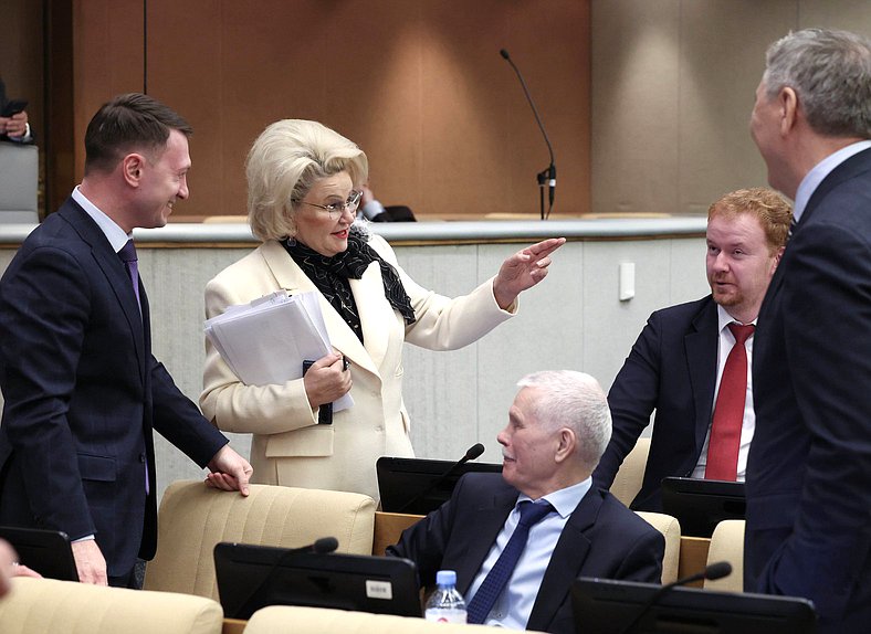 Председатель Комитета по защите семьи, вопросам отцовства, материнства и детства Нина Останина