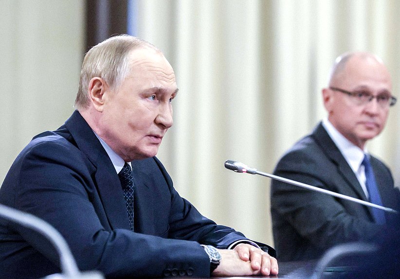 Президент РФ Владимир Путин. Фото: пресс-служба Президента РФ