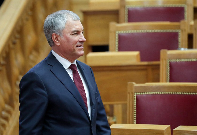 Председатель Государственной Думы Вячеслав Володин