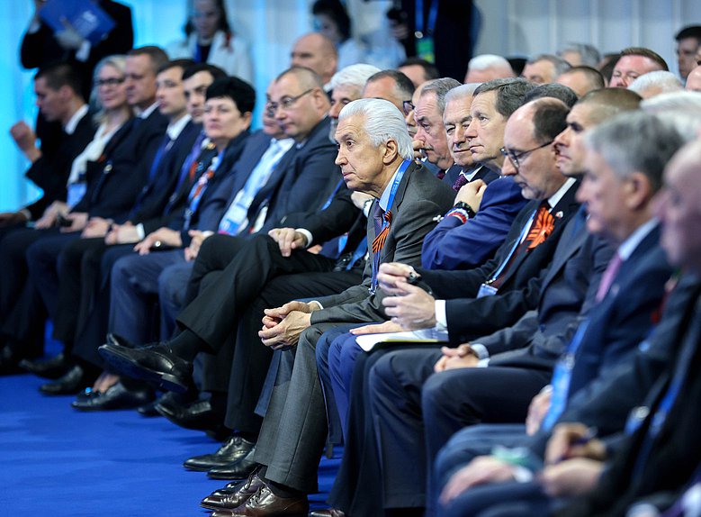 Leader of the United Russia faction Vladimir Vasiliev