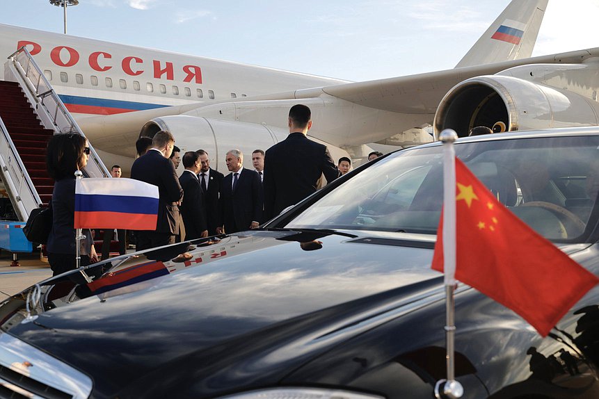 Official visit of Chairman of the State Duma Vyacheslav Volodin to the People's Republic of China
