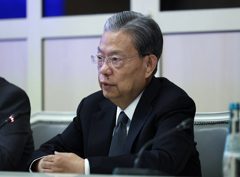 Chairman of the Standing Committee of the National People's Congress of China Zhao Leji