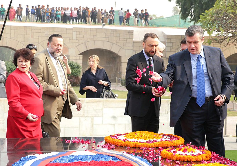 Chairwoman of the Committee on Issues of Family, Women and Children Tamara Pletneva, First Deputy Chairman of the Committee on Issues of Nationalities Shamsail Saraliev and Chairman of the Committee on International Affairs Leonid Slitskiy