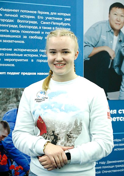 Открытие выставки «Десятилетие Всероссийского общественного движения «Волонтеры Победы»