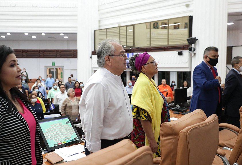 President of the National Assembly of the Republic of Nicaragua Gustavo Porras Cortés