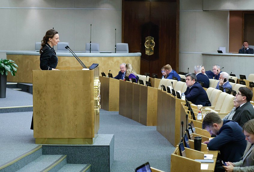 Заместитель Председателя Государственной Думы Анна Кузнецова